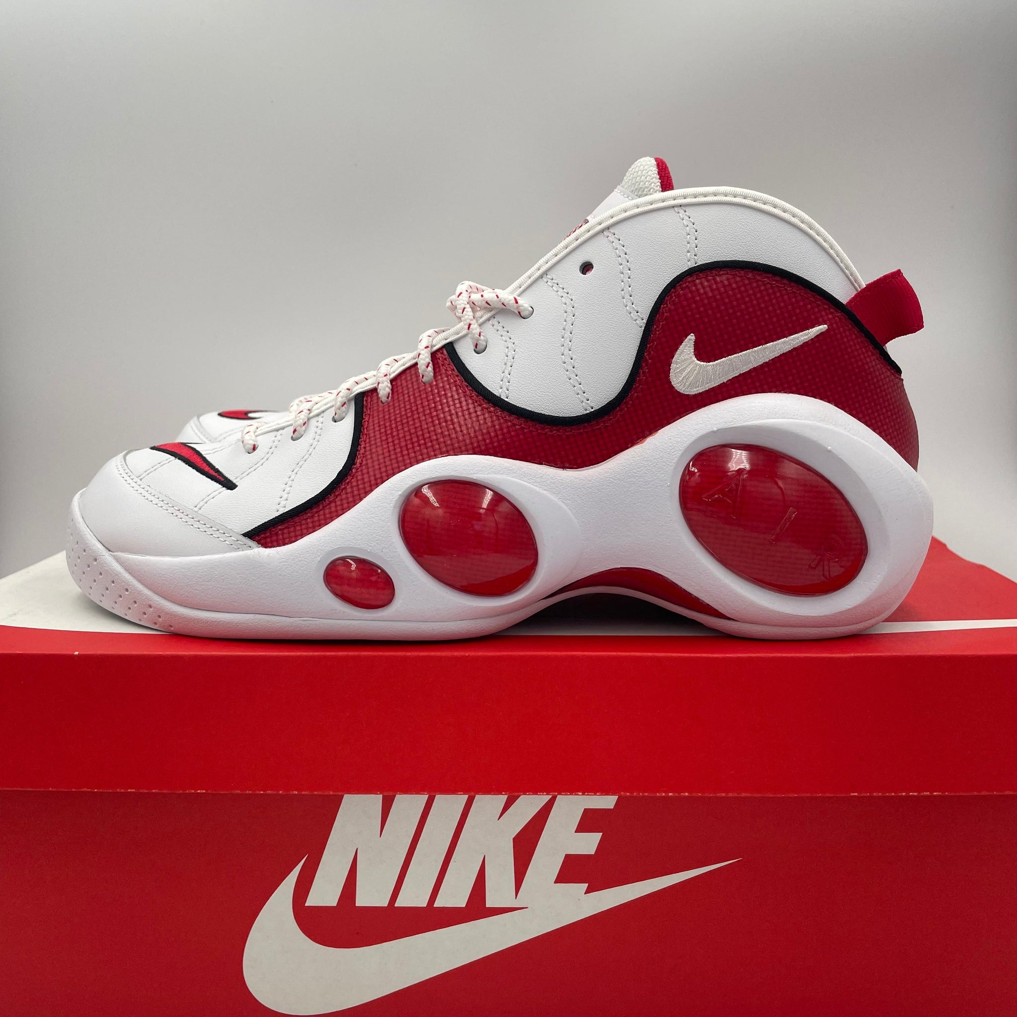 NIKE AIR ZOOM FLIGHT 95 WHITE/TRUE RED-BLACK DX1165 100